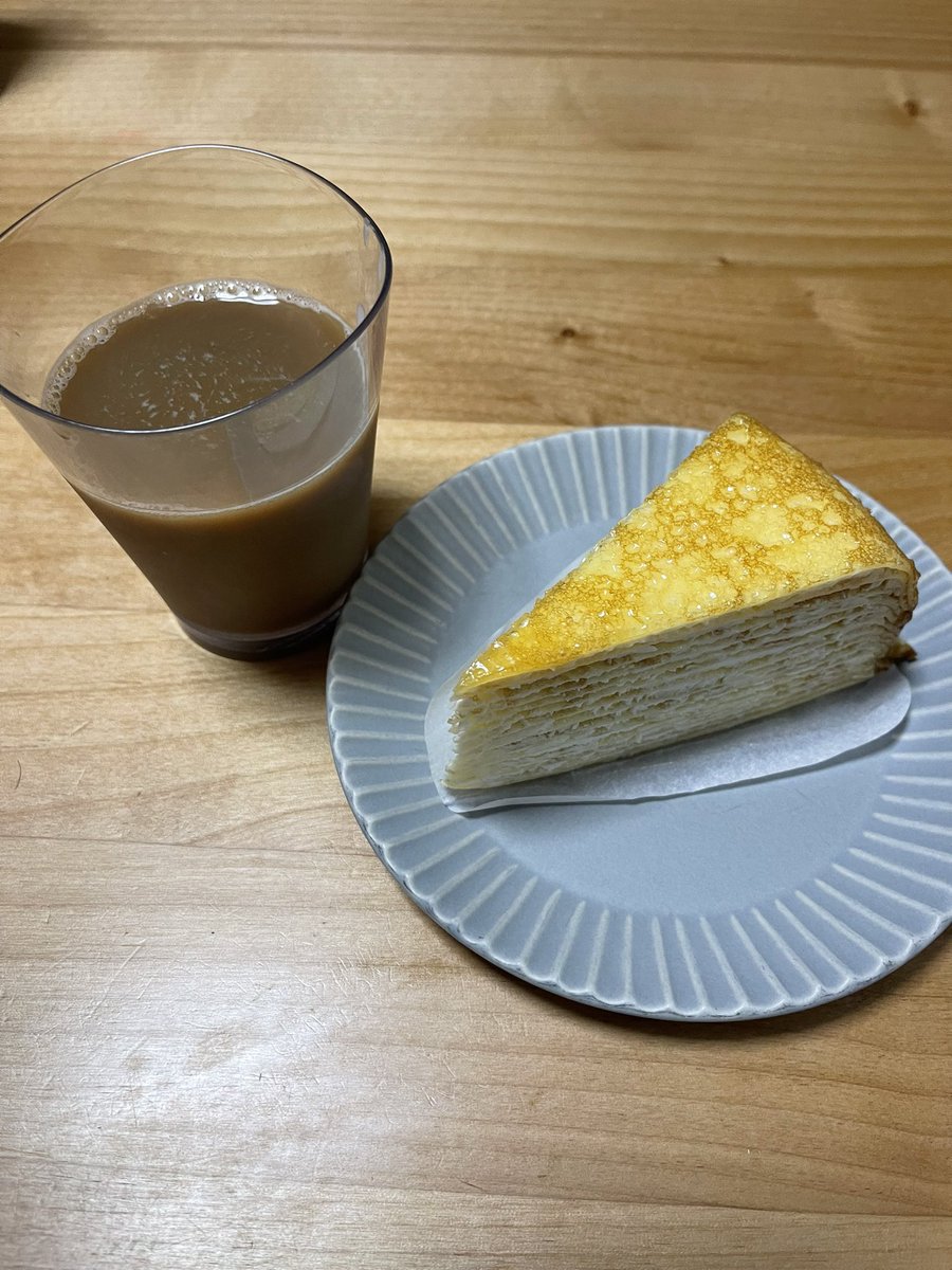 torihadaCh's tweet image. こんばんは〜☕️
これがうめーのよ🍰

#水曜日21時プレミア配信
#お待たせ致しました