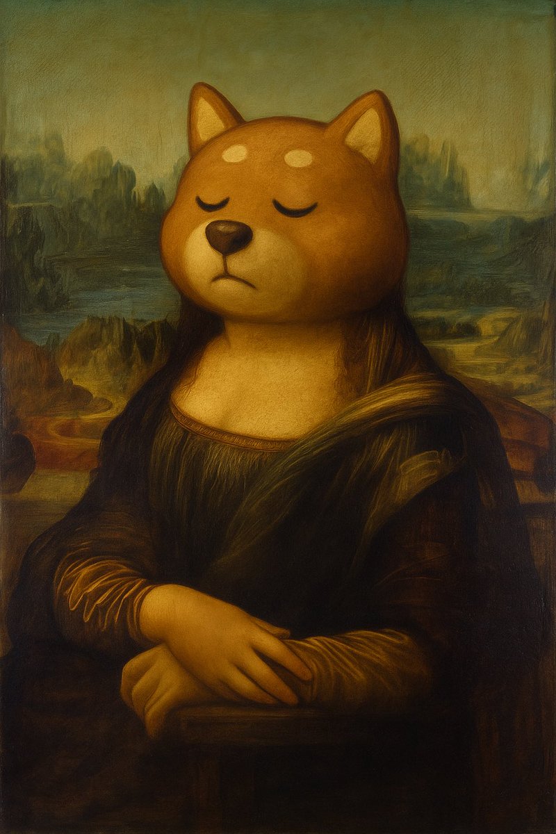 TheMemeShiller's tweet image. If the Mona Lisa was painted by Bonksy…