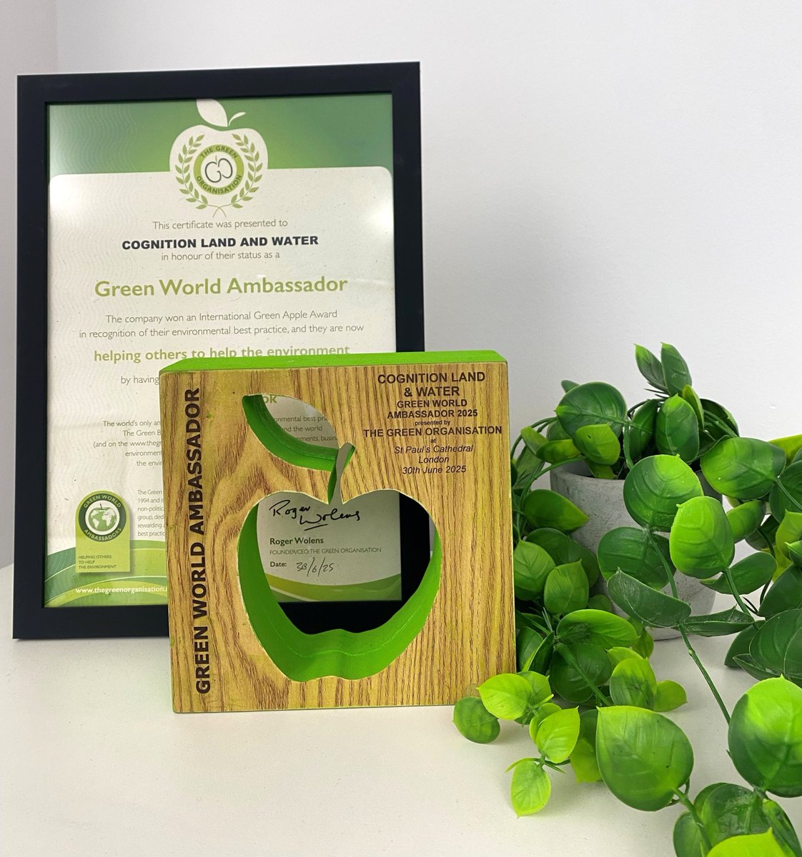 Cognition Land and Water (@cognitionlw) on Twitter photo We are thrilled to announce that Cognition Land and Water has been named a Green World Ambassador!
cognitionlandandwater.com/news/414/142/C…
#GreenWorldAward #GreenWorldAmbassador #Sustainability #Environment #CarbonReduction #WINNER
<a href="/TheGreenOrg/">The Green Org</a> We are thrilled to announce that Cognition Land and Water has been named a Green World Ambassador!
cognitionlandandwater.com/news/414/142/C…
#GreenWorldAward #GreenWorldAmbassador #Sustainability #Environment #CarbonReduction #WINNER
<a href="/TheGreenOrg/">The Green Org</a>
