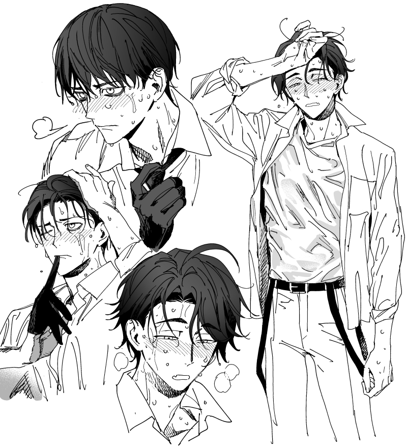 nok2ooe's tweet image. 덥다...