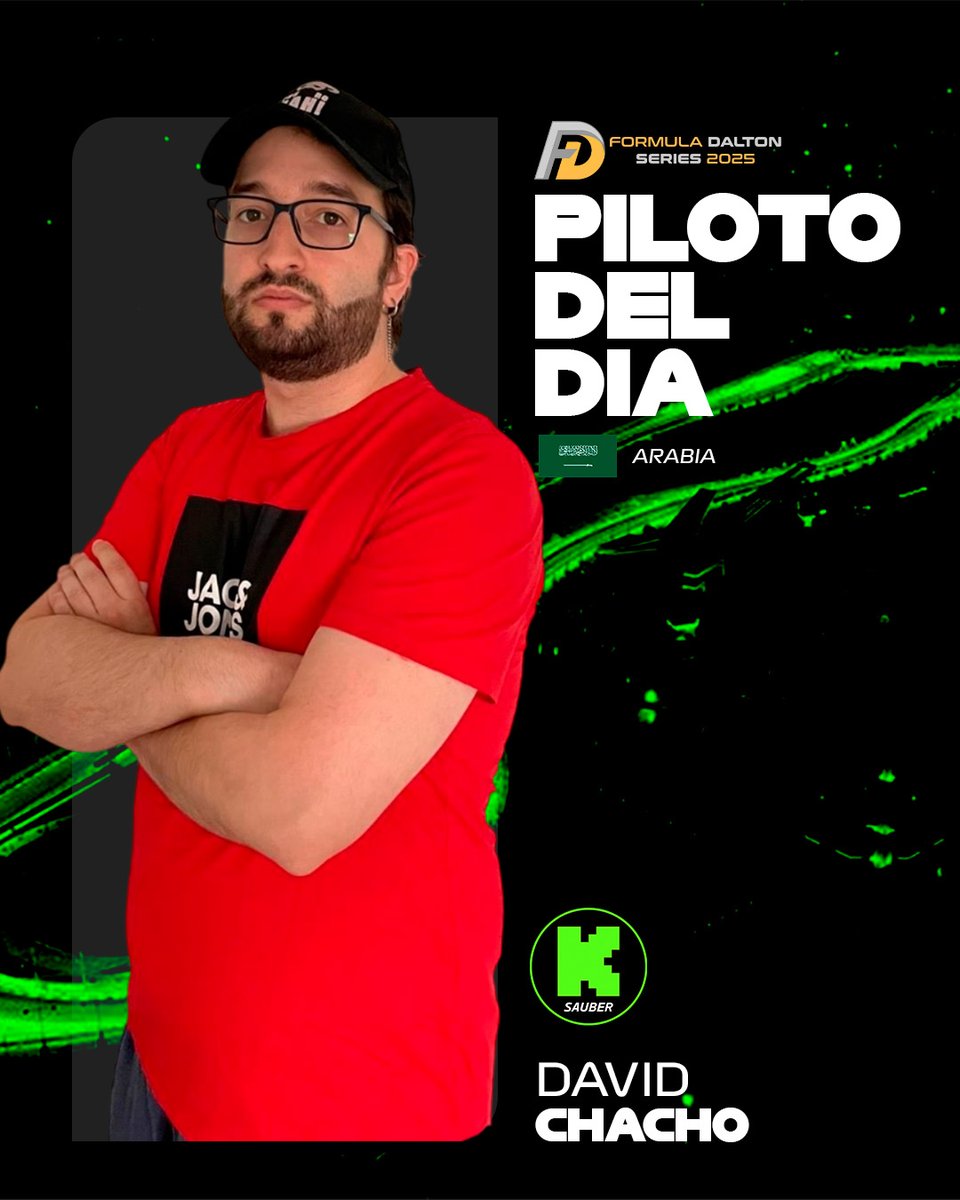 FormulaDalton's tweet photo. PILOTO DEL DIA

@Chacho_93 fue nombrado piloto del dia del GP de Arabia! https://t.co/WxJLfWP4O1