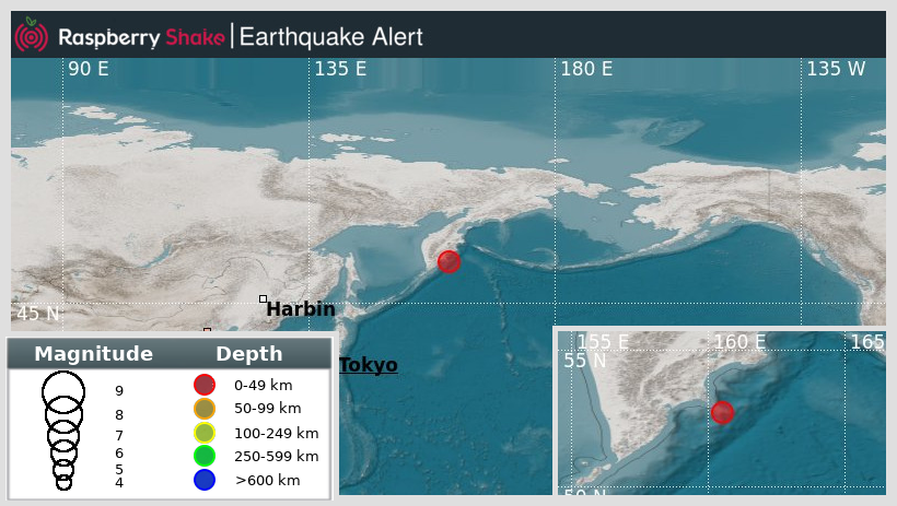 raspishakEQ's tweet image. Preliminary M5.2 #Earthquake
ID: #rs2025osskqc
129km from #Petropavlovsk-Kamchatsky, #Russia
2025-07-28 11:45 UTC
Source: #GFZ
@raspishake
Join the largest #CitizenScience EQ community ➡ raspberryshake.org
EVENT ➡ stationview.raspberryshake.org/#?event=rs2025…