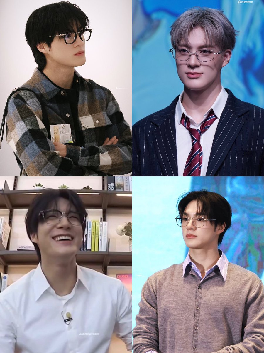 hapqines's tweet image. Jeno as Clark Kent coded