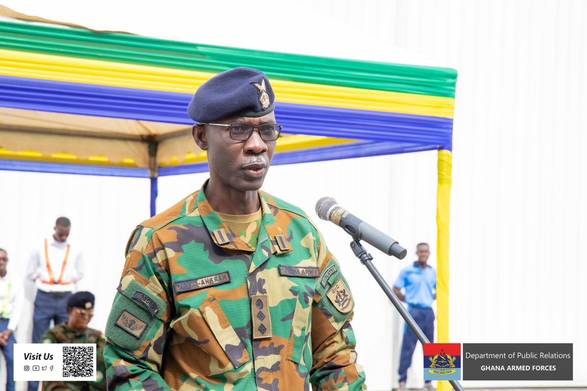 GhArmedForces's tweet image. A farewell parade has been held for the Fourth Ghanaian Company of Ecowas Stabilisation Support Mission in Guinea Bissau (ESSMGB GHANCOY 4) on Friday 25 July 2025, as it departs Accra for deployment.

gafonline.mil.gh/publication/ne…