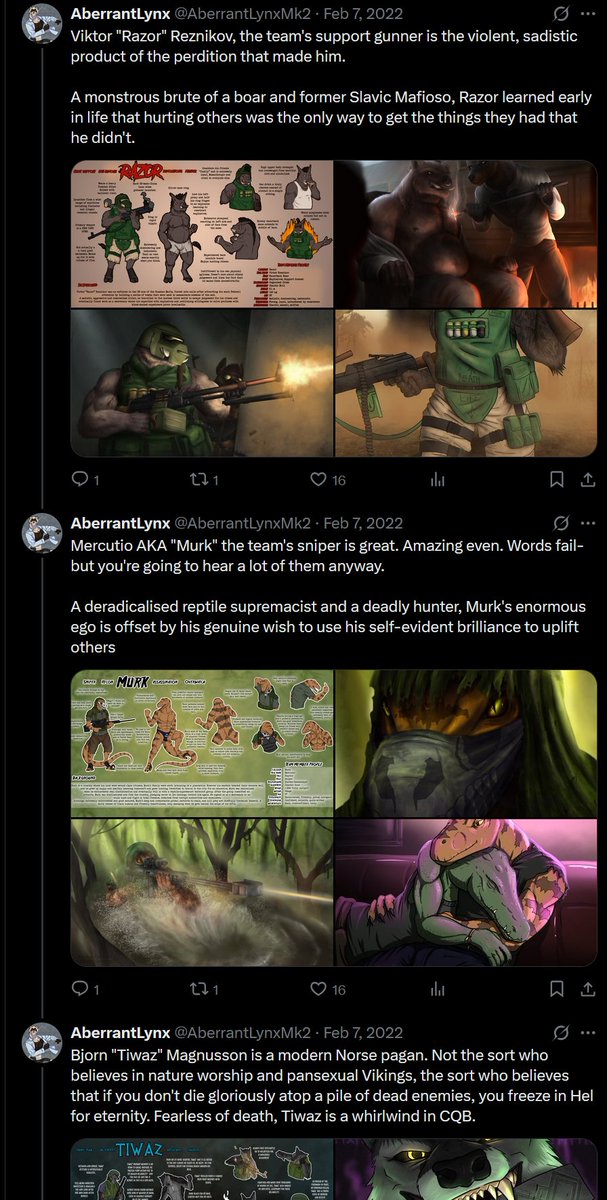 AberrantLynxMk2's tweet image. Found out from a friend that my completely sfw posts are being hidden from Euros because Twatter has decided they&apos;re adult content. No notifications, no right of appeal. Hellworld, I hate it here.
[Fedposts Loudly]