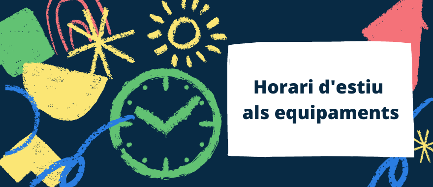 📢 Recorda que els equipaments de Granollers fan horari d’estiu
Consulta  tota la informació a la web municipal:
ℹ: granollers.cat/horarisestiu