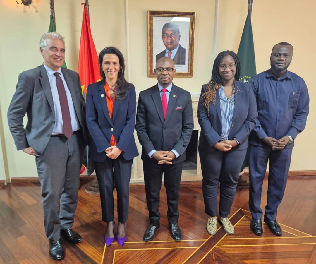 Reuni-me com S.E. Chrysoula Zacharopoulou, candidata da #França para o cargo de Administradora do #PNUD 2025, que me apresentou os eixos do seu programa, na companhia do meu homólogo Alexis Lamek, Embaixador francês na #Etiópia.