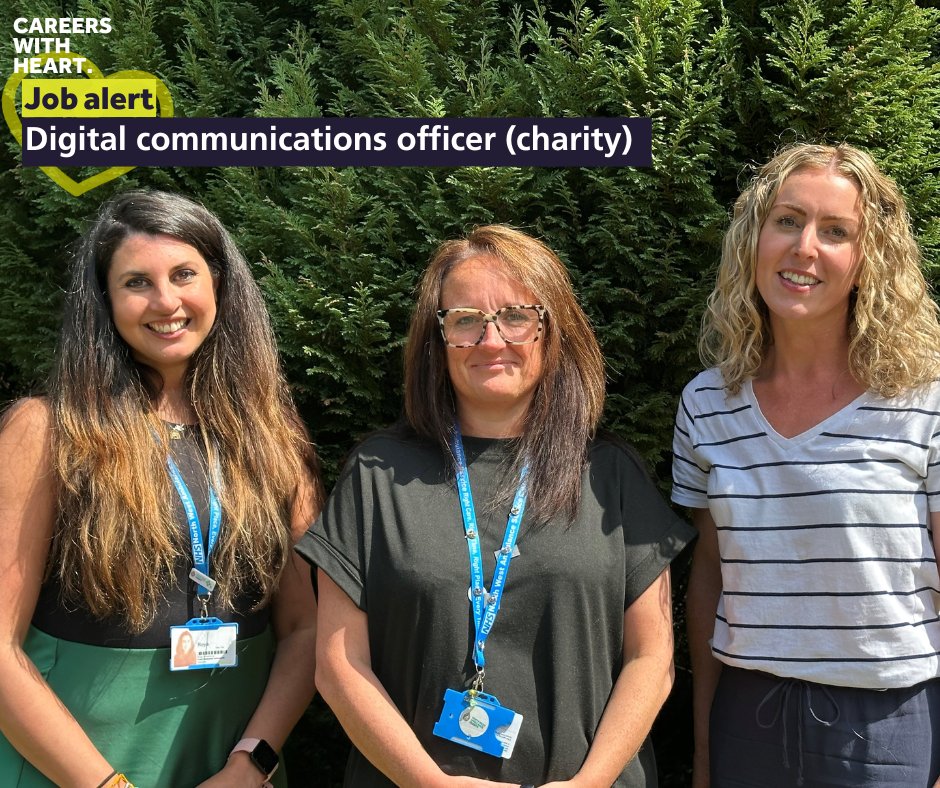 North West Ambulance Service (@nwambulance) on Twitter photo Our <a href="/NWAmbCharity/">North West Ambulance Charity</a> is seeking a digital communications officer; itโs a brand-new role for our small but thriving charity.
Creative?
Passionate about digital?
Want to help save lives?
Apply now โฌ๏ธ
nwas.nhs.uk/careers/vacancโฆ Our <a href="/NWAmbCharity/">North West Ambulance Charity</a> is seeking a digital communications officer; itโs a brand-new role for our small but thriving charity.
Creative?
Passionate about digital?
Want to help save lives?
Apply now โฌ๏ธ
nwas.nhs.uk/careers/vacancโฆ