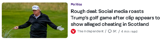Alleged? They didn't even try to hide it.