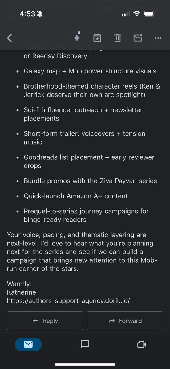 EJFisch's tweet image. The scammers are getting more crafty.
This summary of Tools is really good, though still vague enough that I’m sure it’s AI-generated. The list of “services” definitely sounds cool but isn’t stuff I’d ever pay for anyway because I already have/could make most of it myself. And…
