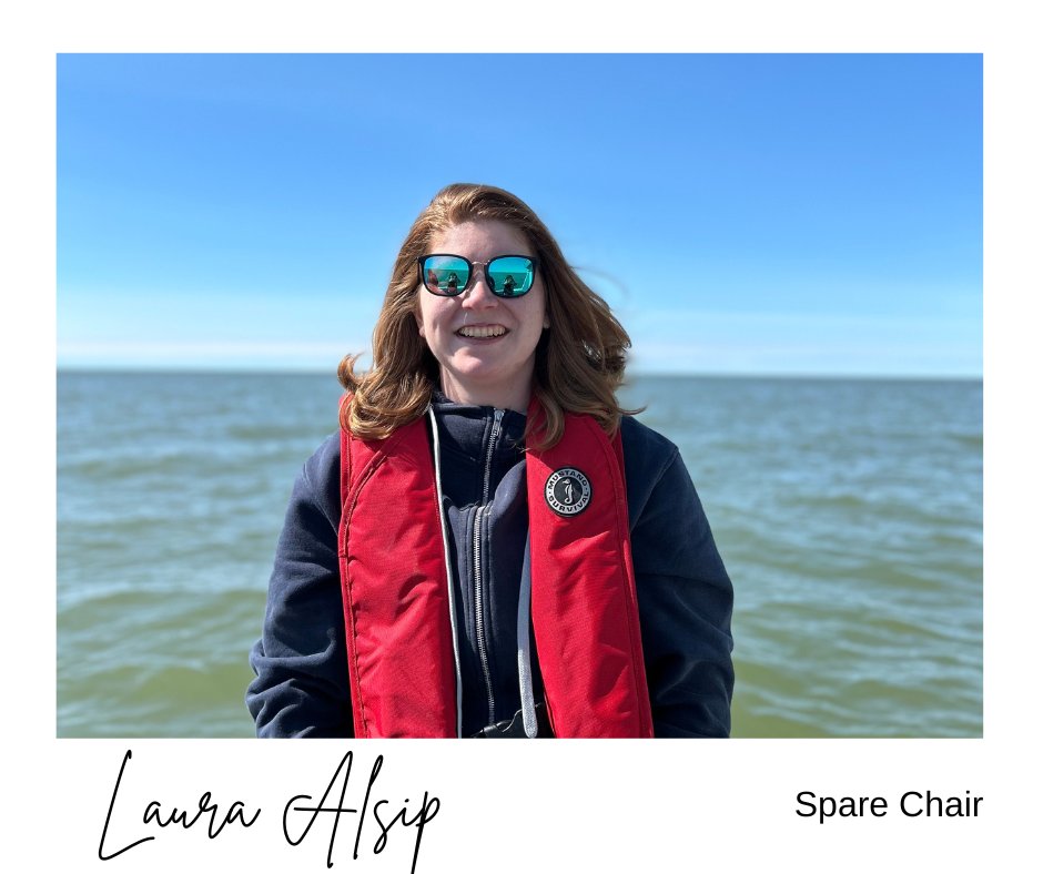 Meet the Steering Committee! I'm Laura Alsip (she/her), Spare Chair. I support topic chairs and have been on the Soils and Land Use committee since 2016. I work as an Aquatic Sciences Biologist with DFO. I love backcountry camping, paddling, and knitting!