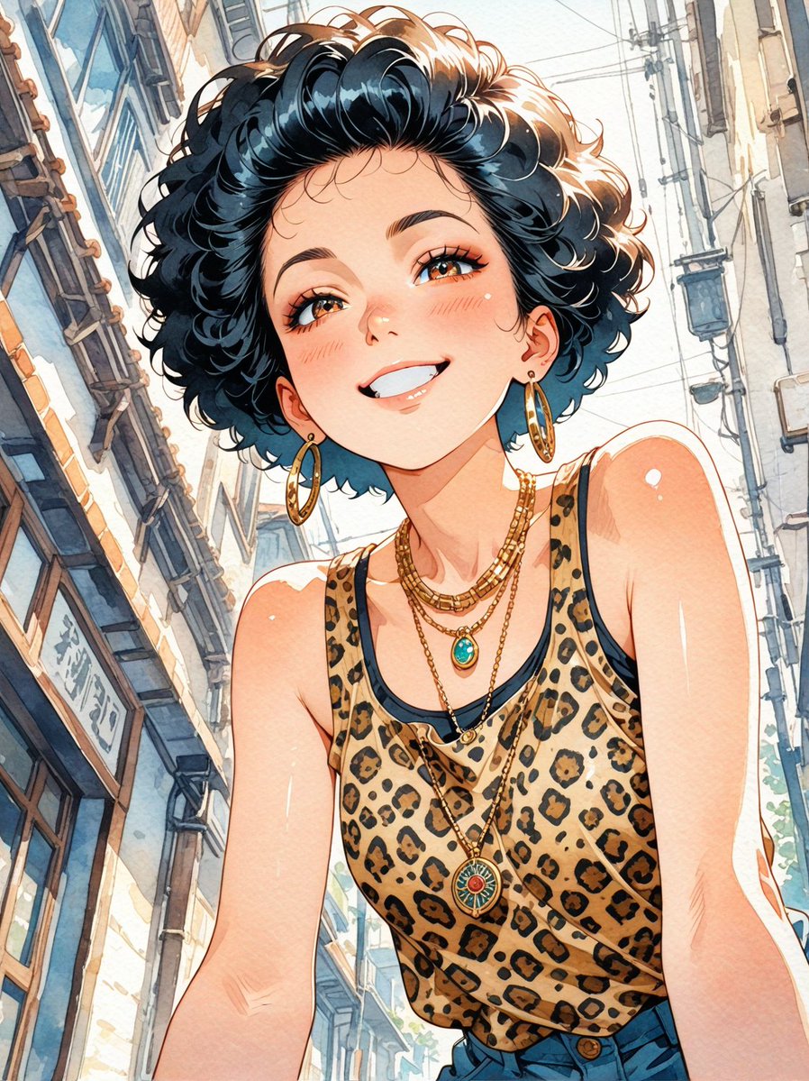 豹柄
#AIart #AIイラスト︎