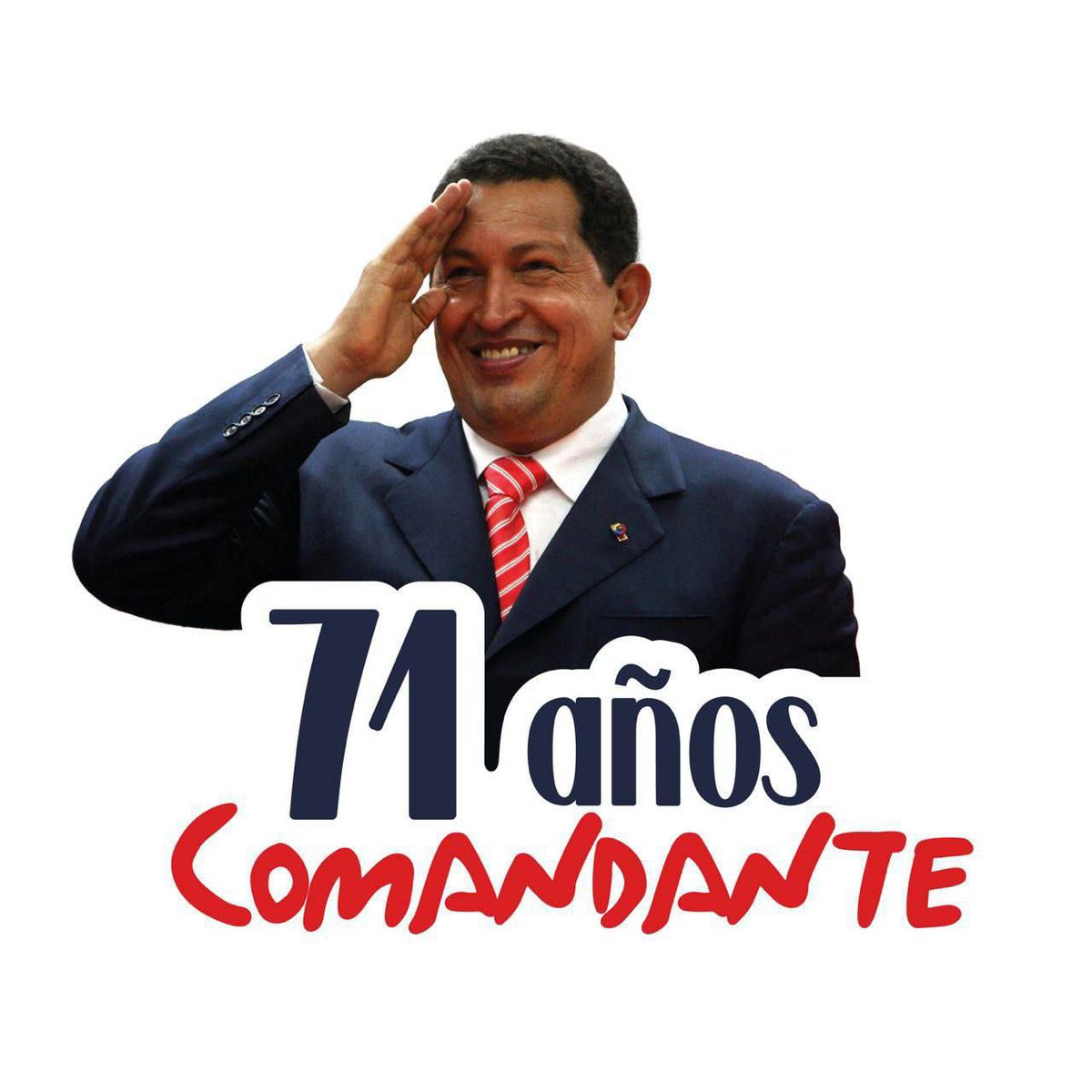🇻🇪¡Hoy conmemoramos los 71 años del Comandante Eterno Hugo Chávez!👏🏻

En este día enaltecemos el legado del Líder de la Revolución Bolivariana Hugo Rafael Chávez Frías quien marcó un hito en la historia venezolana;

#ConChávezSiempreInvictos
#CHCh