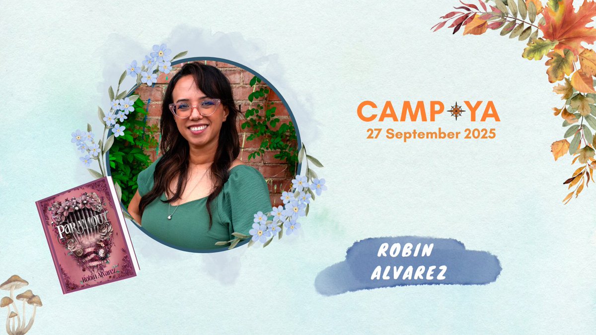 Robin Alvarez is returning to #CampYA with her new book Paramour! Strong female characters, mythological creatures, and a mixed-race perspective are staples of her work. Learn more about this epic romantasy online on 27 Sept!

Grab your tickets 🎫- bit.ly/CampYA2025