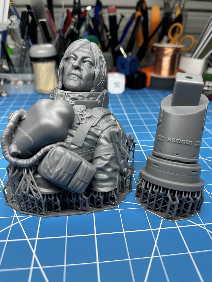 charro zuck (@charrozuck) on Twitter photo Sam Porter Bridges
#DeathStranding2OnTheBeach
Sculpt: <a href="/fotismint/">Fotis Mint Studios</a> #zbrush
Resin: <a href="/SirayaTech/">Siraya Tech</a> Fast Metal Grey
Printer: <a href="/mypeopoly/">Peopoly</a> Forge & <a href="/WhamBamSystems/">Wham Bam Systems</a> XTR
#3DPrinting #3dprinted Sam Porter Bridges
#DeathStranding2OnTheBeach
Sculpt: <a href="/fotismint/">Fotis Mint Studios</a> #zbrush
Resin: <a href="/SirayaTech/">Siraya Tech</a> Fast Metal Grey
Printer: <a href="/mypeopoly/">Peopoly</a> Forge & <a href="/WhamBamSystems/">Wham Bam Systems</a> XTR
#3DPrinting #3dprinted