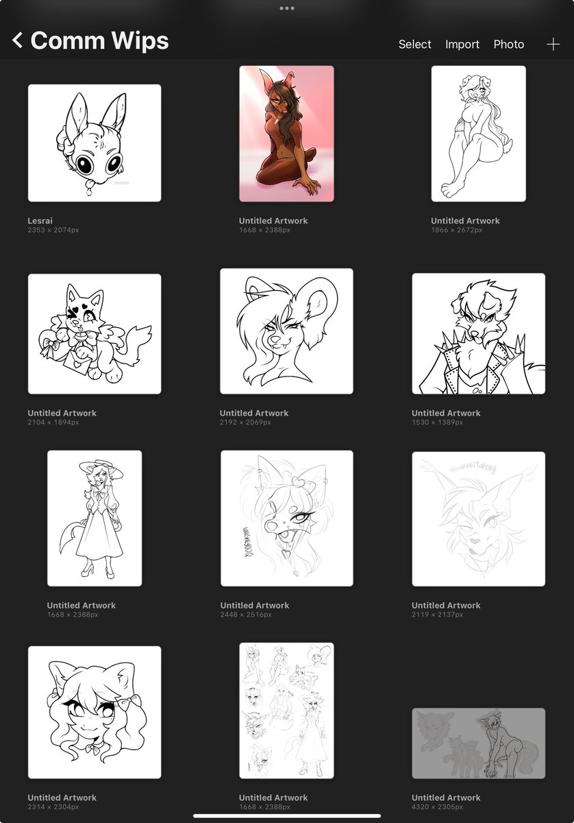 GoldCanines's tweet image. Lots of lining was done yesterday for art fight revenges!

Rest assured that I will spend so much time on these outside of work to get them turned in on time 🥹❤️