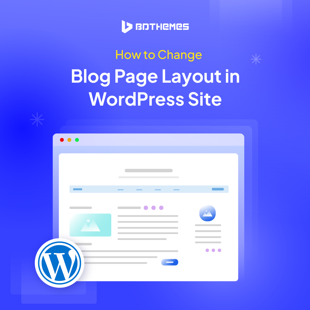 Did you know you can redesign your WordPress blog page in a few clicks? From adding sidebars to toggling between infinite scroll and pagination, you can:

• Hide or rename titles
• Choose masonry-style grids or classic lists
• Control excerpt lengths and “Read More” text
•