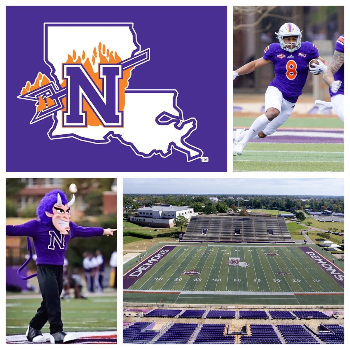 FCSFansNation's tweet image. Our 104th team of our 129 FCS Teams in 129 Days, leading us up to the 2025 FCS Kickoff is @NSUDemonsFB
(All info is FCS only and from 1978 and on when the league was created. Info is specific to each teams time within the FCS only)
Team - Northwestern State Demons
Head Coach -…