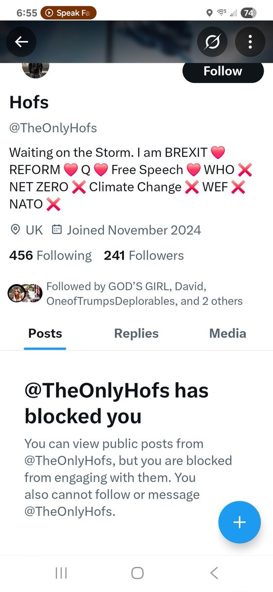 This guy talks shit and then block because he suffers from little man syndrome.....