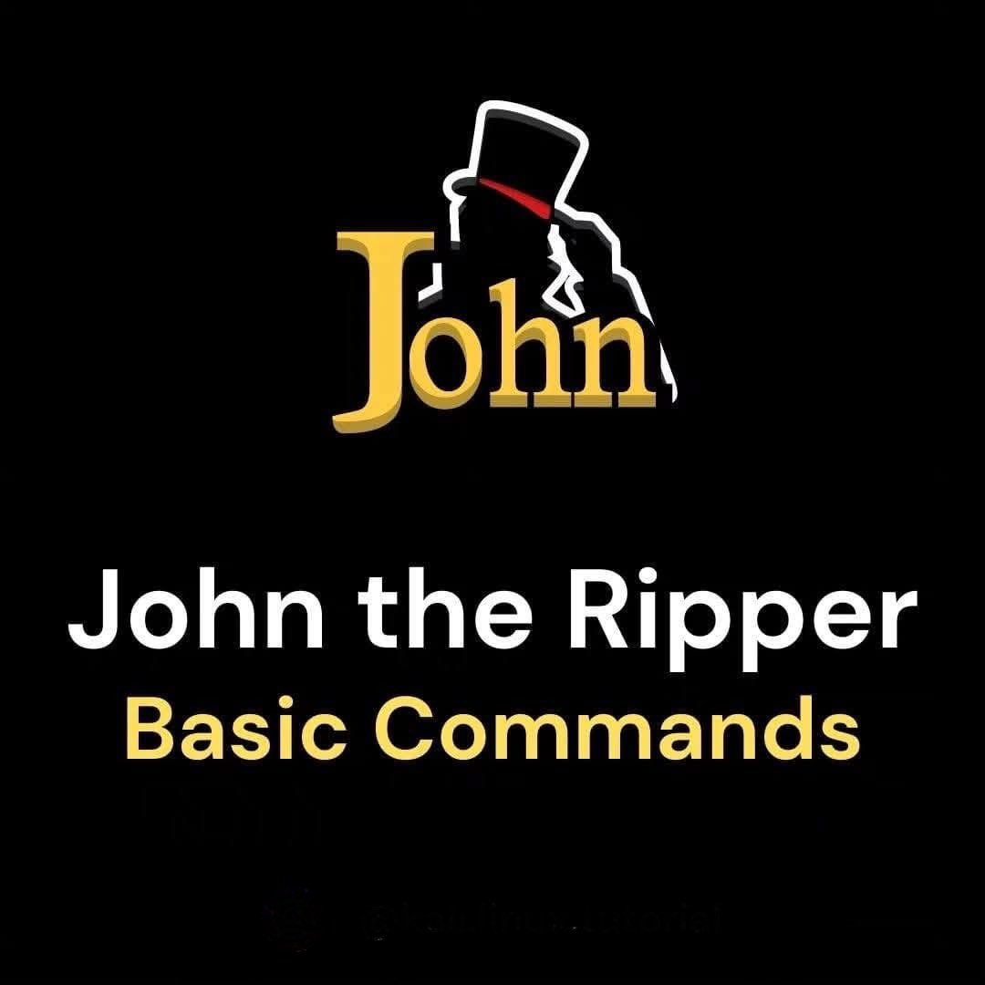 🎩 John the Ripper: Password Cracking Basics 🔐

John the Ripper is a powerful tool used to test password strength by cracking hashes with various techniques