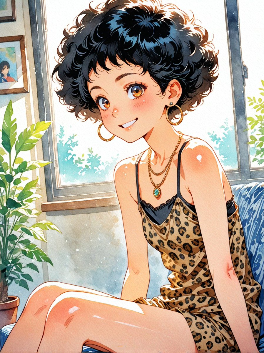 豹柄
#AIart #AIイラスト︎