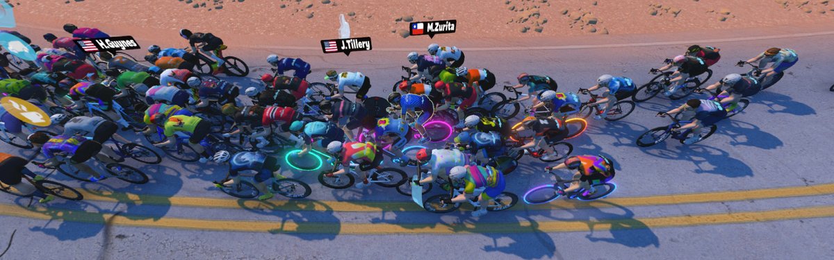 zwiftinsider's tweet image. Pack Dynamics v5 went live in races last week, meaning it is now live across the entire game. Dig into the history of pack dynamics on Zwift, and what this latest version affects: zwiftinsider.com/pd5-live/