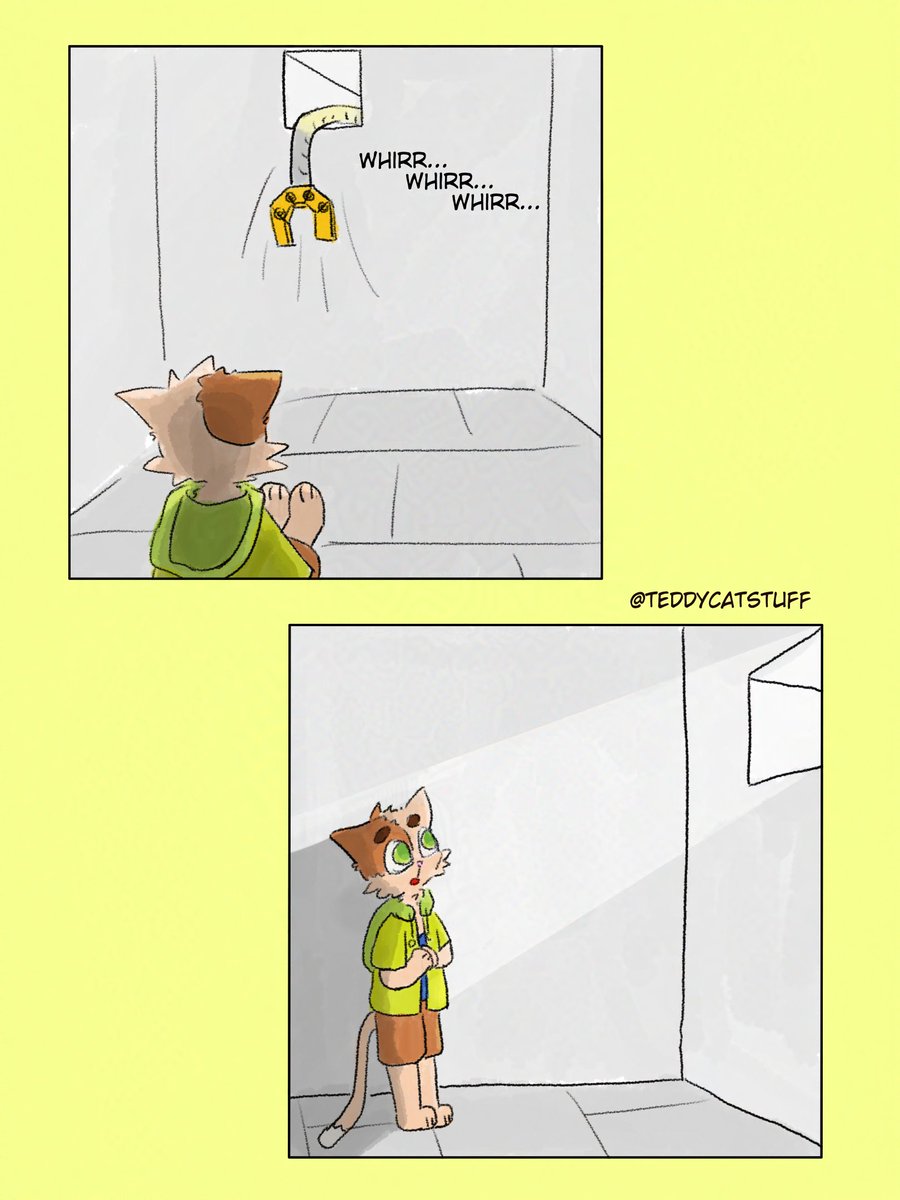 teddycatstuff's tweet photo. Chapter 3 - Sora and Hachi Vs Robot - Page 28
#furry #webcomic #furrycomic #furrycat #furryart #catboy #catbrother #soraandhachi #adventurer https://t.co/0K52CfXIKP