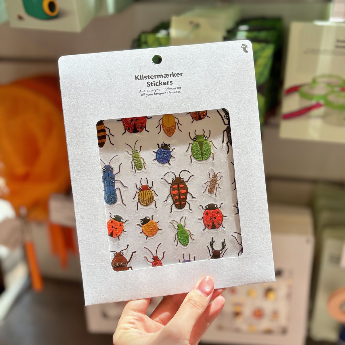 FlyingTiger_JP's tweet image. 虫のシール🐞　ムシール🪲