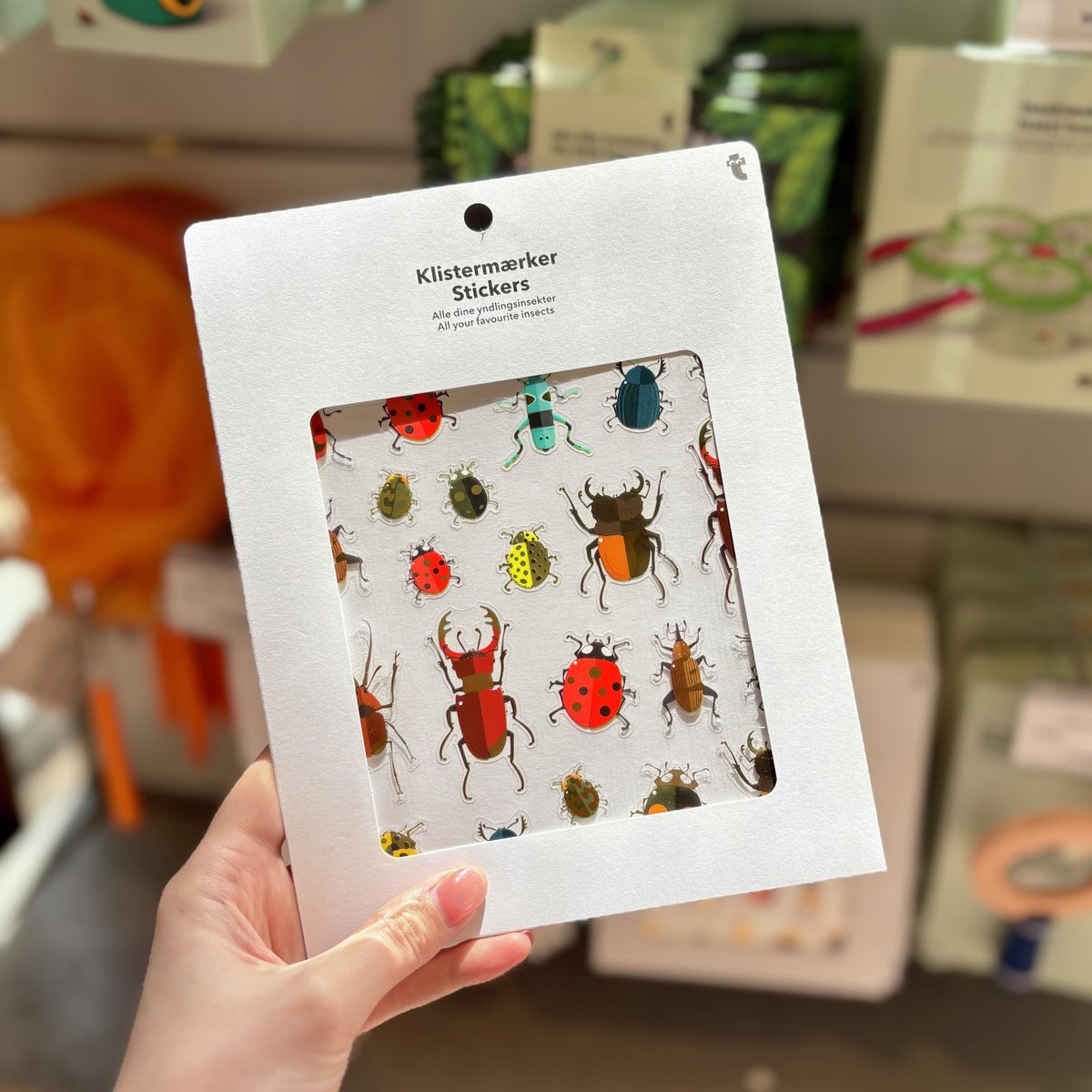 FlyingTiger_JP's tweet image. 虫のシール🐞　ムシール🪲
