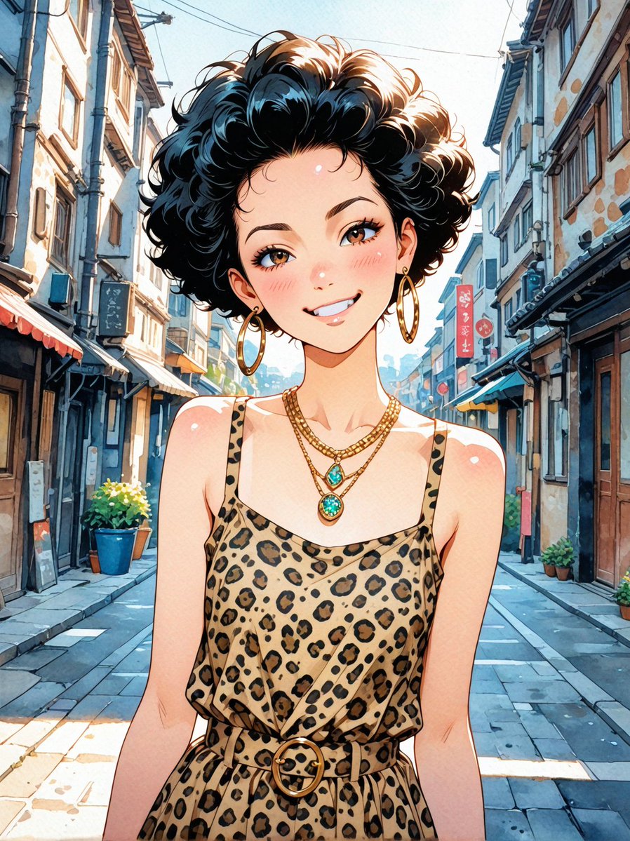 豹柄
#AIart #AIイラスト︎