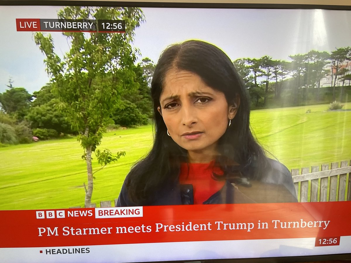 She didn’t like the bagpipes being played whilst Trump was hosting Starmer at Turnberry, Says the bagpiper should be spoken to or disciplined.

Get to fk out of Scotland 🏴󠁧󠁢󠁳󠁣󠁴󠁿