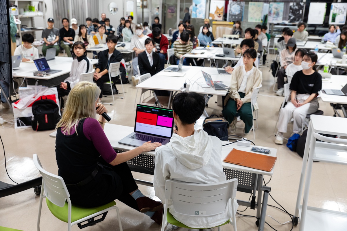 thedesignnetcom's tweet photo. → Snaps at Tokyo University of Technology during The Design Network in Tokyo, Japan, October 2024

Photos by Kyle Broyles @kairubii

@tut_koukaton.official
@polishgraphicdesign

#tutkoukatonofficial
#graphicdesign
#thedesignnetwork
#thedesignnetworkconf
#euroasiadesign https://t.co/qouKLuN3ZO