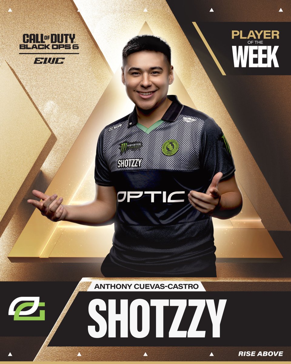 Esports World Cup (@ewc_en) on Twitter photo The #GreenWall stands tall thanks to <a href="/Shotzzy/">OpTic Shotzzy</a>!
He dominated the competition and earned his title as the Player of the Week! The #GreenWall stands tall thanks to <a href="/Shotzzy/">OpTic Shotzzy</a>!
He dominated the competition and earned his title as the Player of the Week!