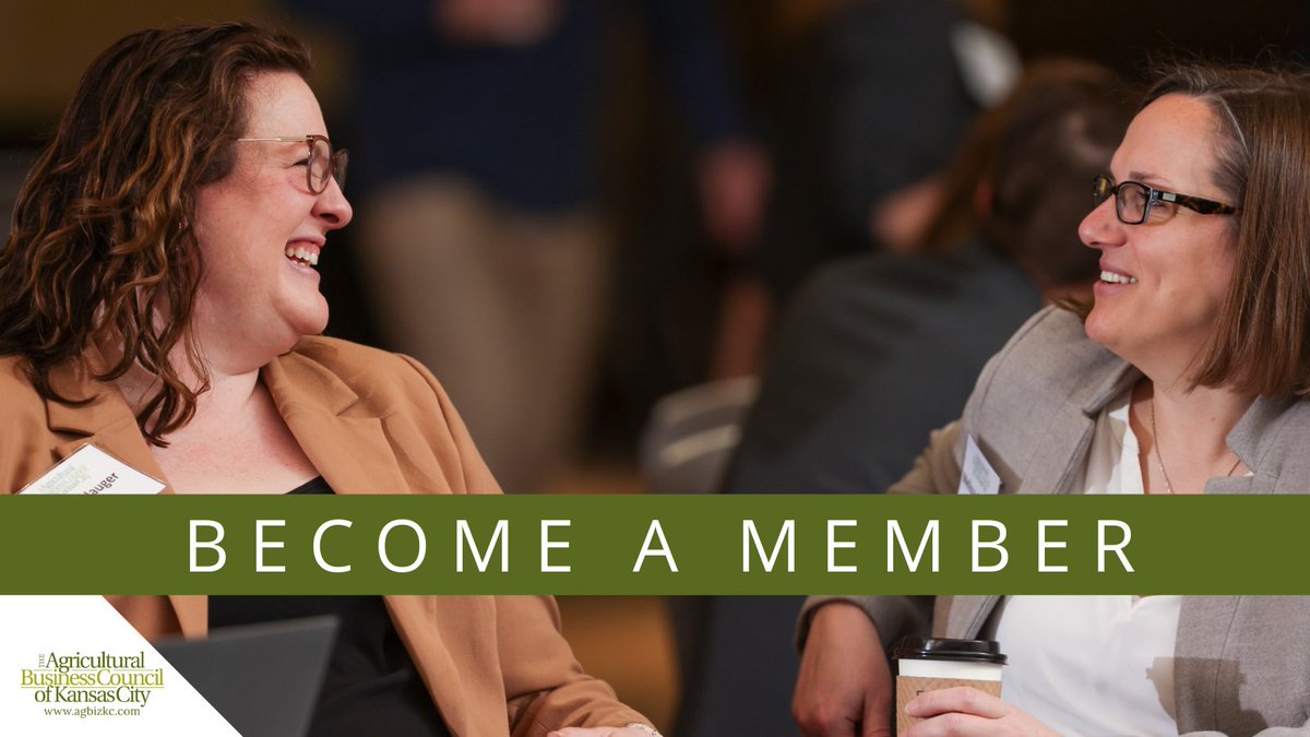 Become a member! As a member, there are networking opportunities, educational luncheons &amp; webinars and many more benefits. Learn more here. &gt;&gt; agbizkc.com/membership