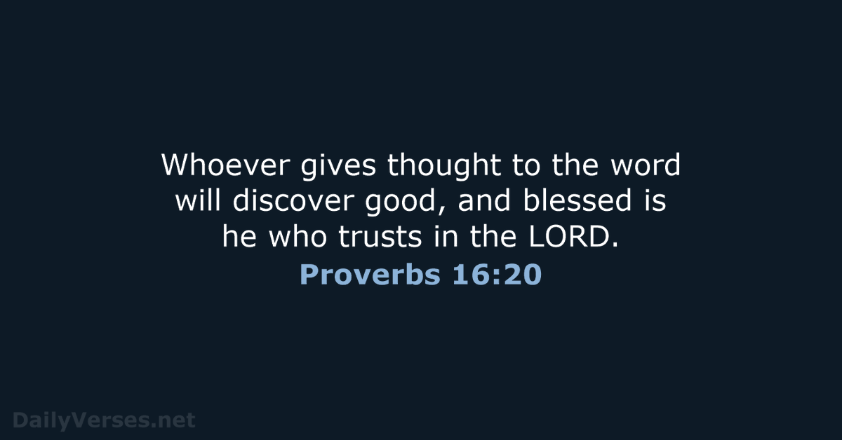RickHaasl's tweet image. #WOD~Proverbs 16:20
Have you ever noticed how good things are never the result of bad thoughts? 🤔#STTA

Good thoughts happen on purpose; bad thoughts happen by accident. #LeadershipMadeSimple #ThinkGoodThoughts

#Unshakeable #Life101_2025 ⏳ #Fix