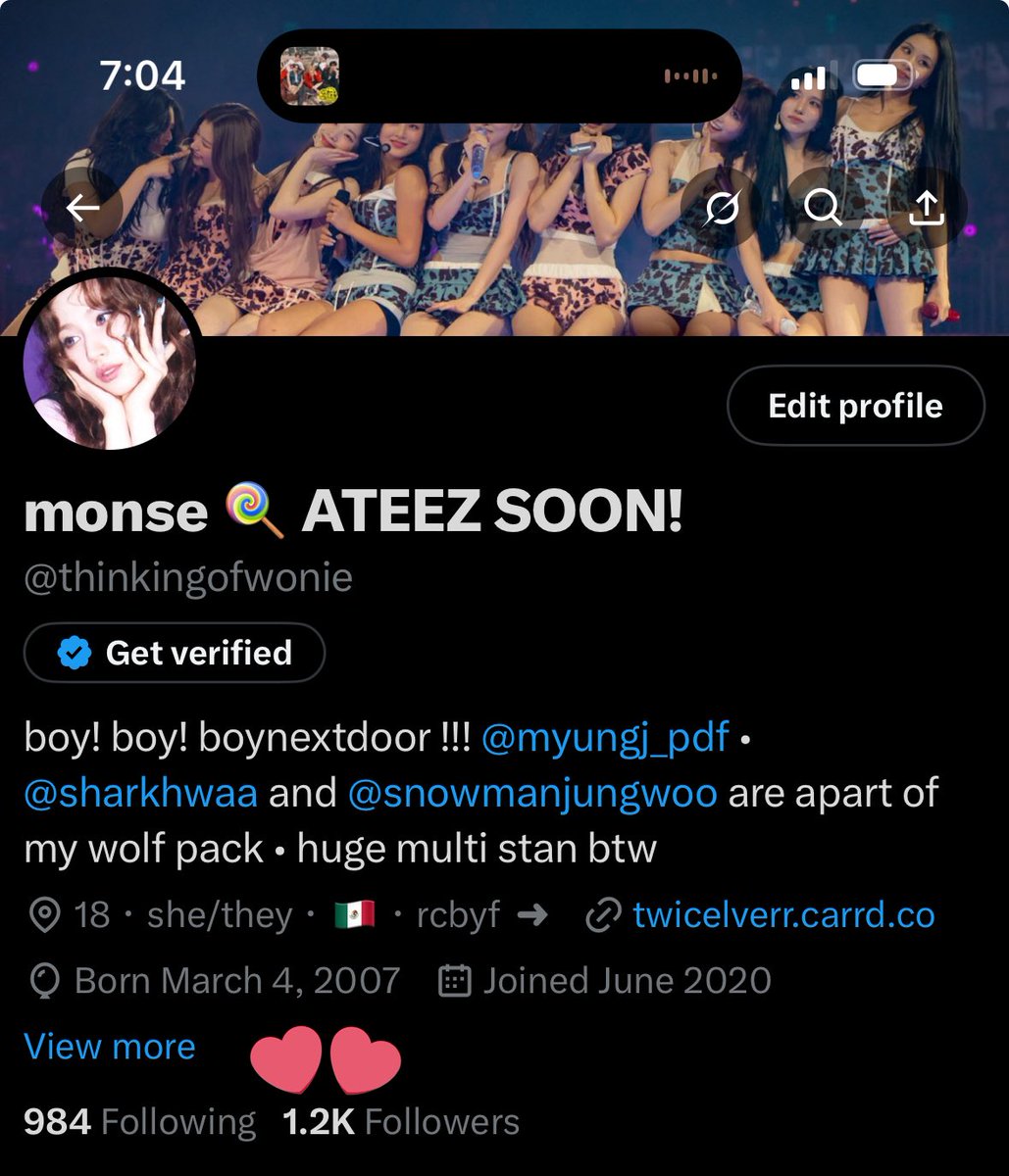 thinkingofwonie's tweet image. 1.2k party!!! yay