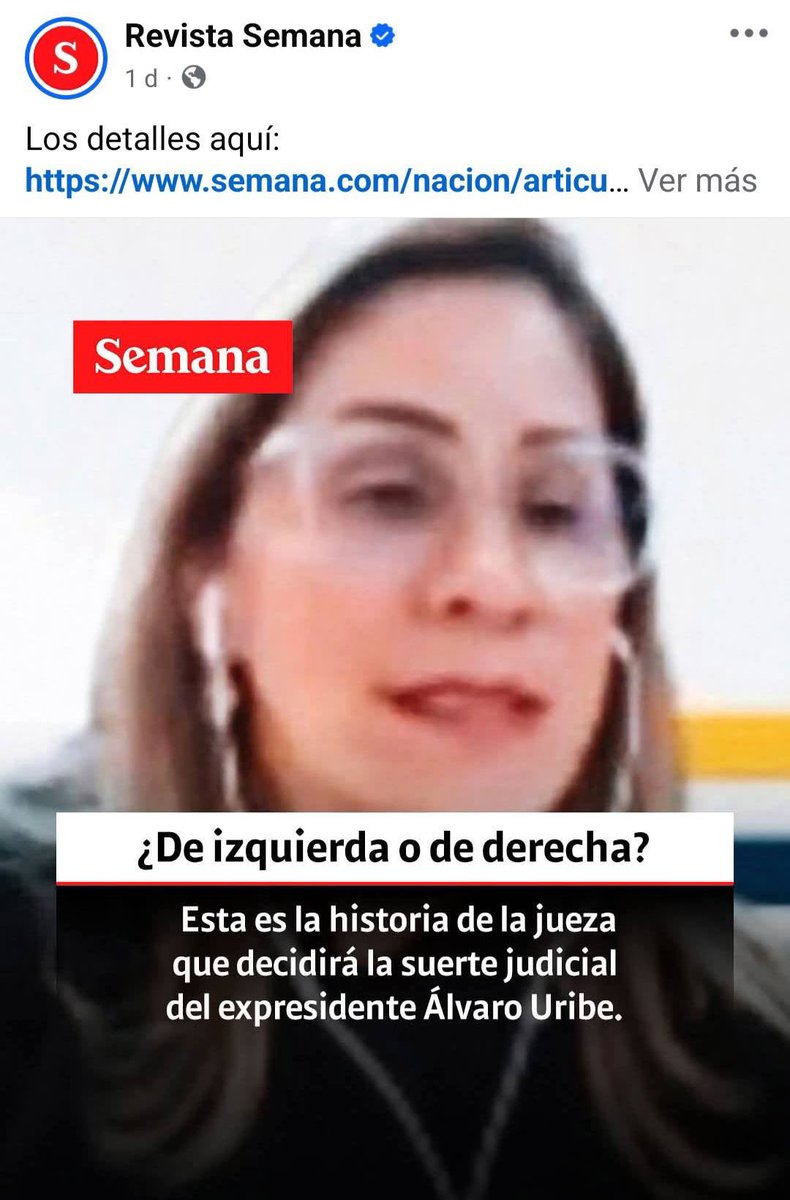 AlbeiroCardonaR's tweet image. El ataque sistemático por parte del periodismo a la juez Sandra Heredia del caso Álvaro Uribe Vélez no tiene precedentes. Buscan intimidarla a cualquier costo, que es conservadora, que es de izquierda. Ojalá algún día se acabe esta novela que tanto desgasta al país .