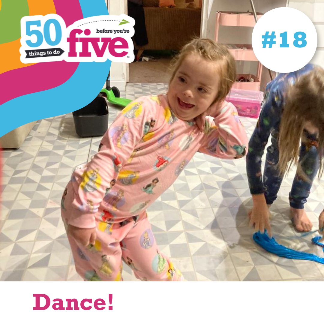 Dance like nobody is watching! This week's hashtag of the week is #18 Dance! 💃😍

Join in the fun and have a family dance party in your kitchen, blast some music and dance away! 

For other fun play-filled activities 👉ow.ly/59Fj50WvTfR

 #FamilyDanceParty #DanceAtHome