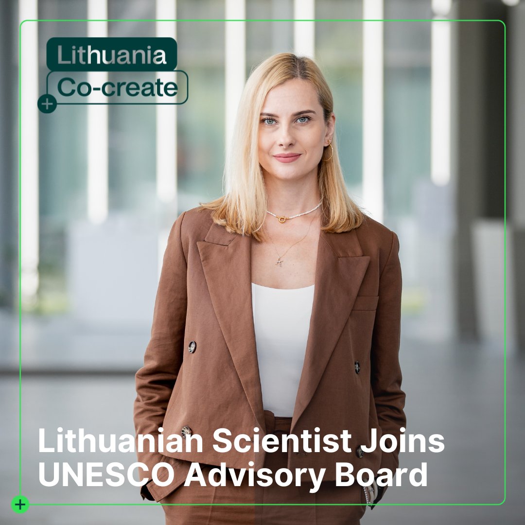 LTembassyUA's tweet image. Lithuania is stepping up in global science – advancing SDGs, shaping policy, and forging key partnerships. A proud moment for 🇱🇹 research: Prof. Ieva Plikusienė joins UNESCO’s Basic Sciences Programme Scientific Advisory Board. #Lithuania #UNESCO #womeninscience