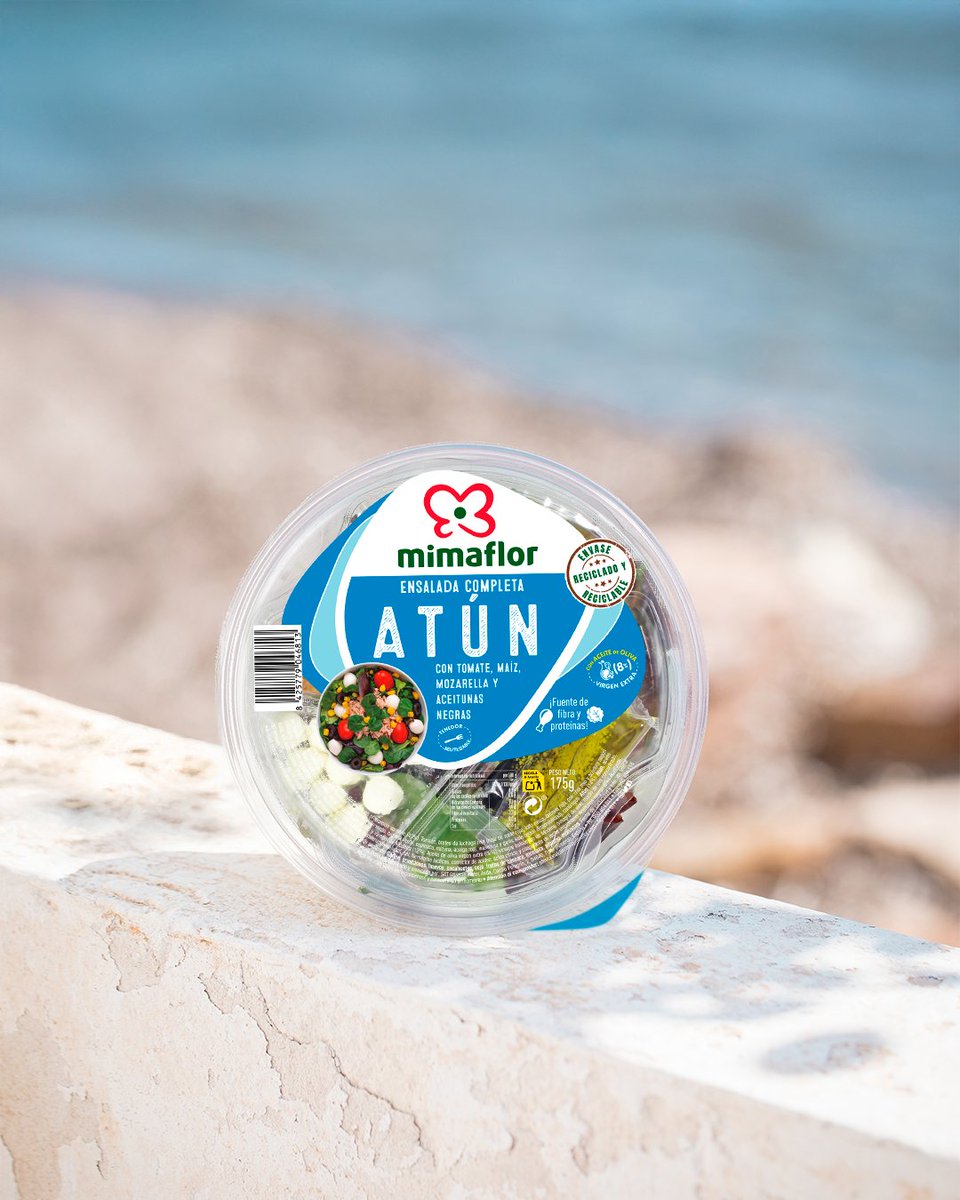 🌊✨ Todo el sabor del mediterráneo en una ensalada fresca, sabrosa… ¡Y lista para llevar!

Descubre la ensalada completa de atún de Mimaflor, perfecta para esos días en los que quieres comer ligero pero delicioso. 🥗🐟

✨ Solo tienes que abrir, mezclar ¡y disfrutar!