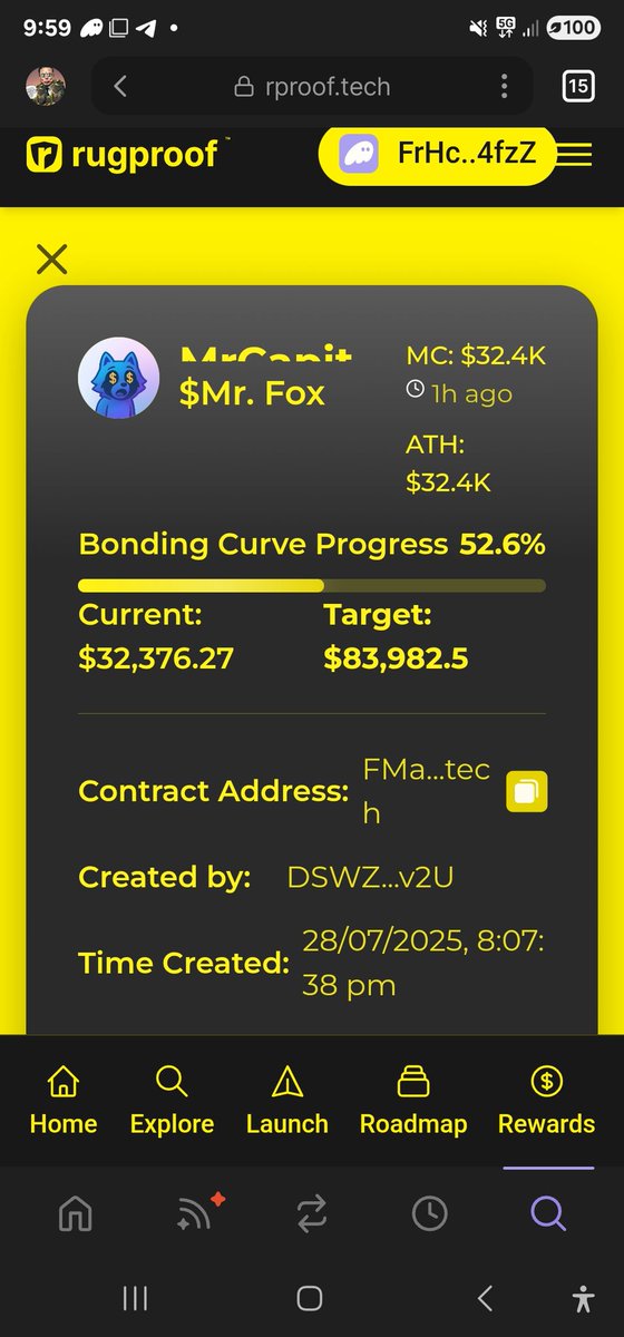 brc_sol's tweet image. Third ceo token launched jump in
CONECT phantom wallet
rproof.tech/explore
CA:FMas5seDZB6KC9dsz6jpseYhqc7mXuqBKHkqteECtech
rproof.tech/token/FMas5seD…