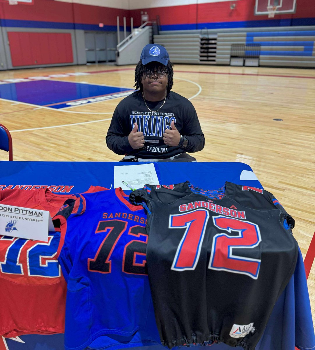 ndnsports's tweet image. Congratulations to Brandon Pittman (Haliwa-Saponi), who has signed to play foorball for Elizabeth City State University (NC) for the Fall semester. 
#NativePreps #HaliwaSaponi
