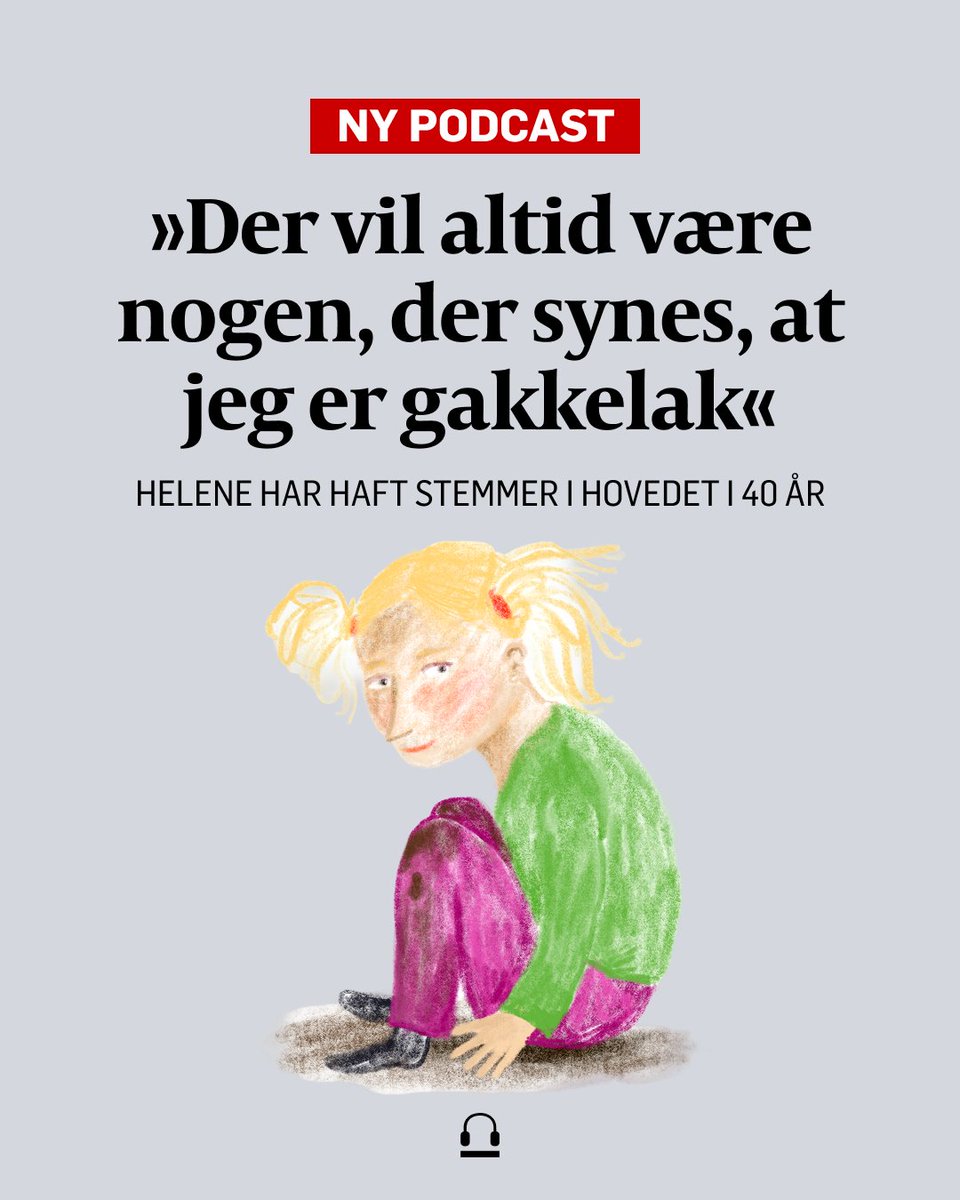 🎧 NY PODCAST: 'STEMMER I MIT HOVED' 💬

Kom med ind i hovederne på tre mennesker, der lever med at høre stemmer. På godt og på ondt. Lyt med i Politikens podcast-app - eller dér, hvor du ellers hører podcasts.