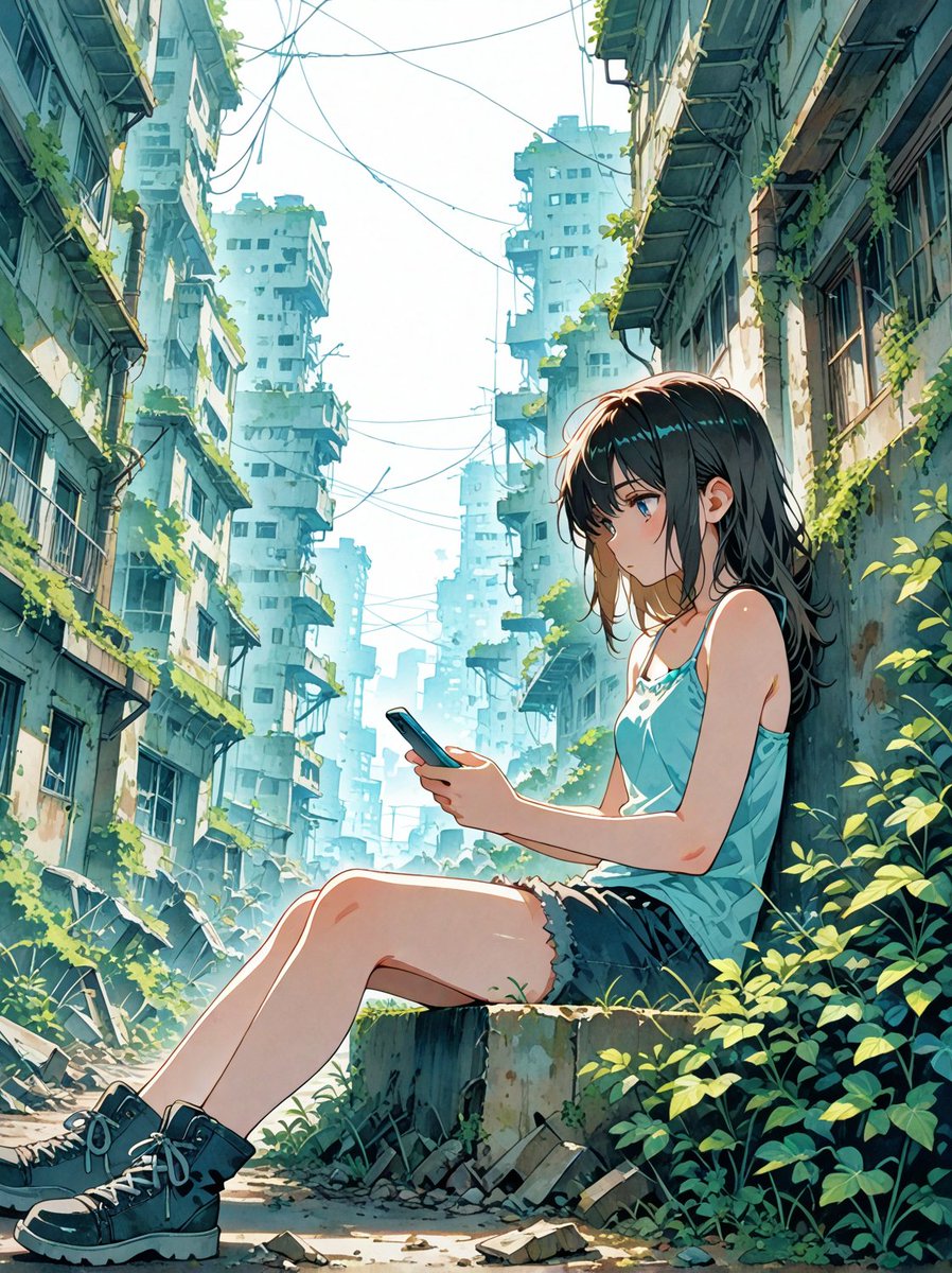 スマホ
#AIart #AIイラスト︎