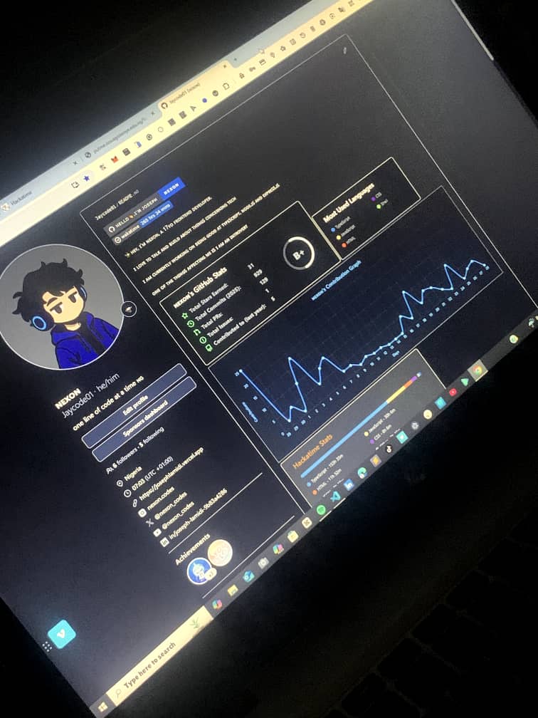 nexon_codes's tweet image. ✨Nexon - a 17y/o Frontend Developer...

Started tech as a 14y/o high schooler with the mindset of doing great things with tech.

And I have an obsession with my GitHub account. I just love to keep it clean because to me... it&apos;s a resume on it&apos;s own.