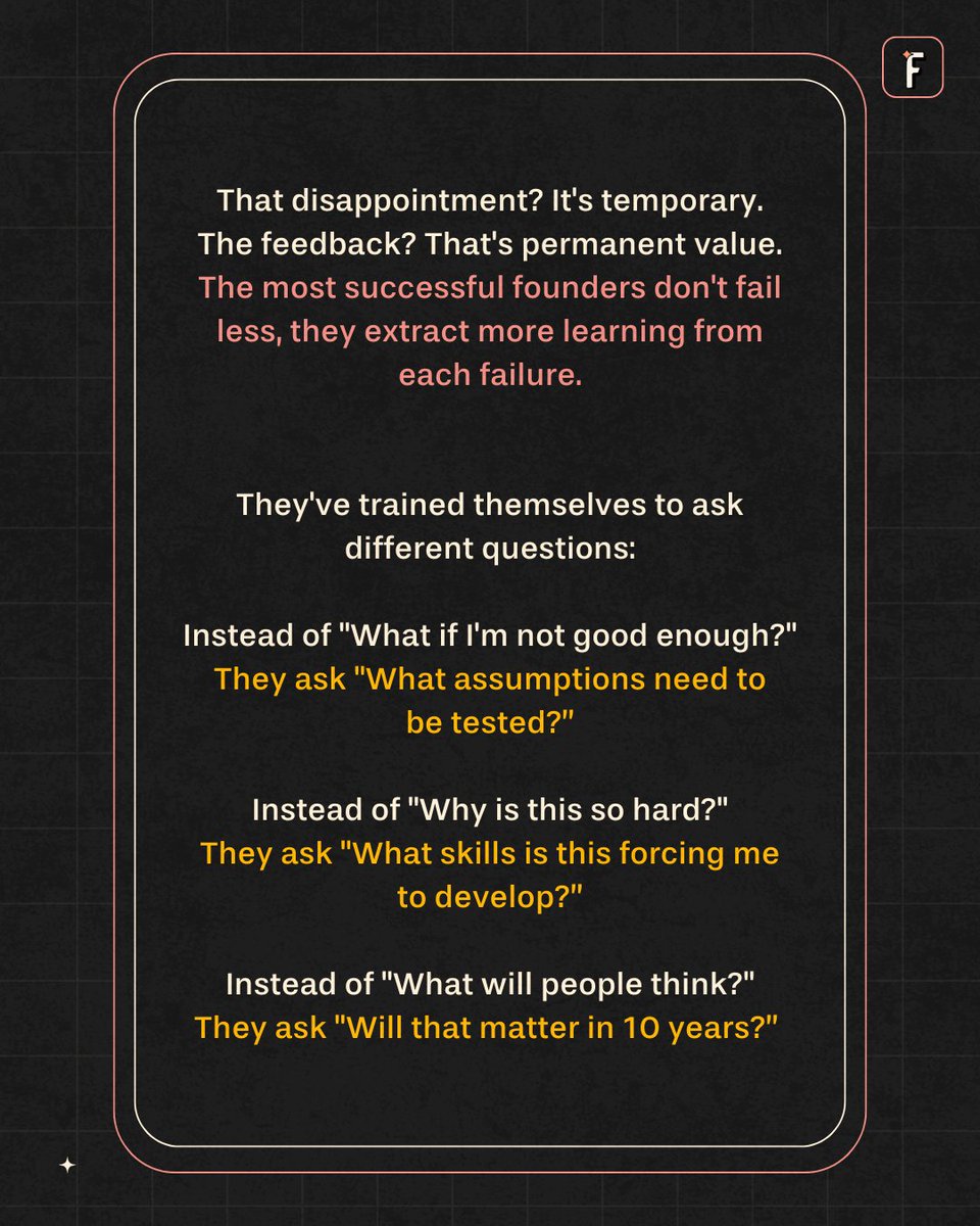 If it stings, good. That means there’s something to learn. 
Every mistake has instructions embedded.