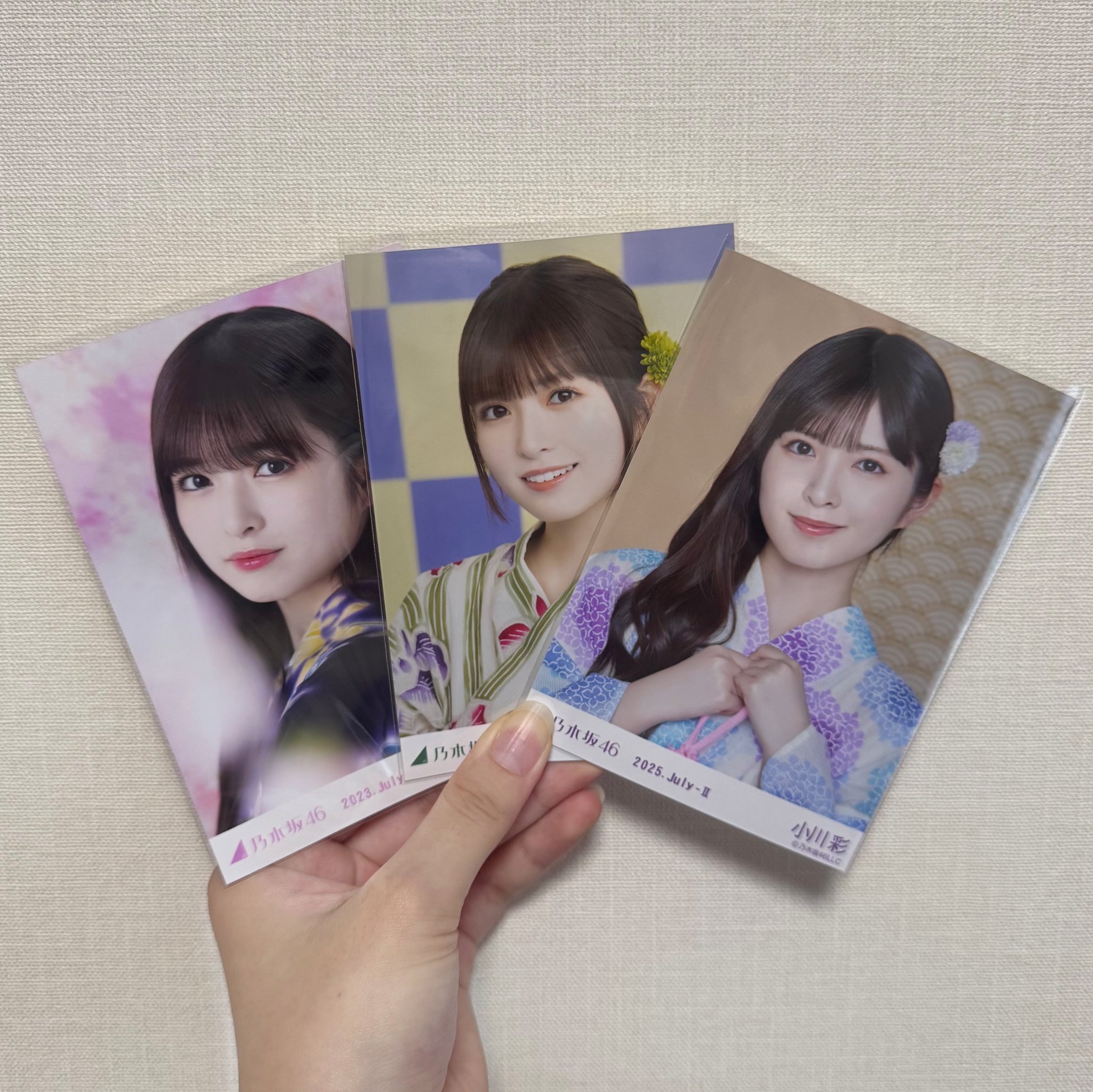 乃木坂46 小川彩　サイン入りチェキ　浴衣 乃木坂46 小川彩 サイン入りチェキ 浴衣