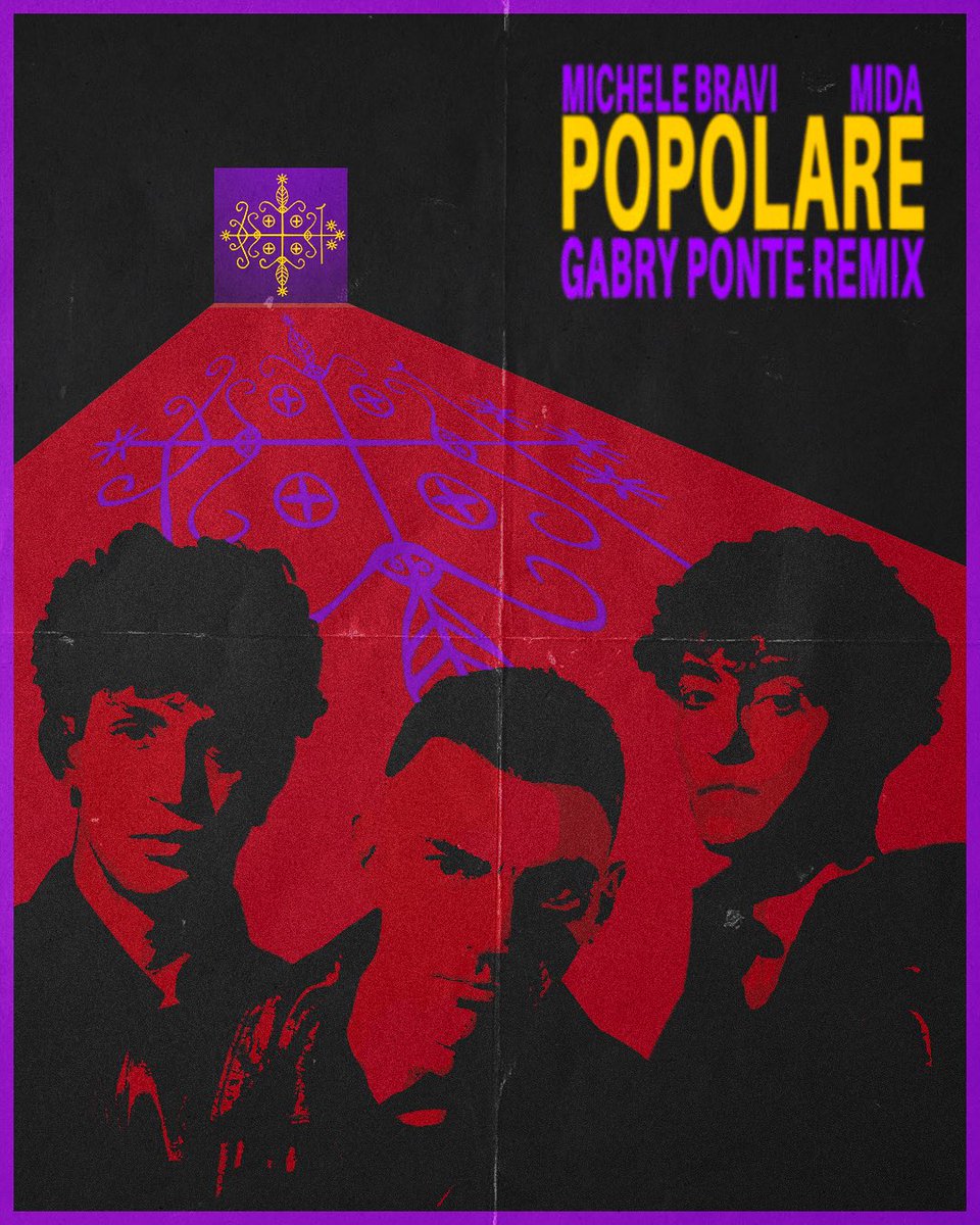 POPOLARE (Gabry Ponte remix)
FUORI VENERDÌ
🪩