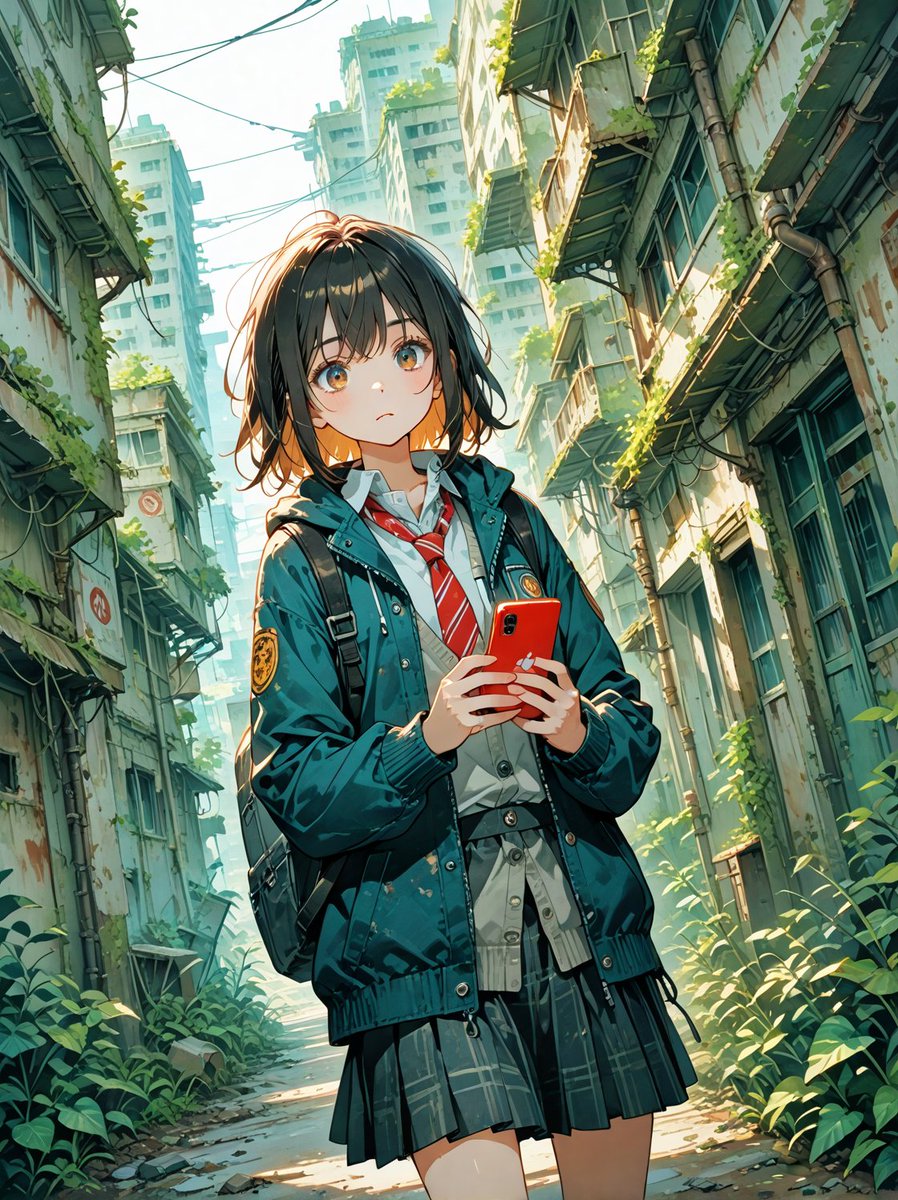 スマホ
#AIart #AIイラスト︎