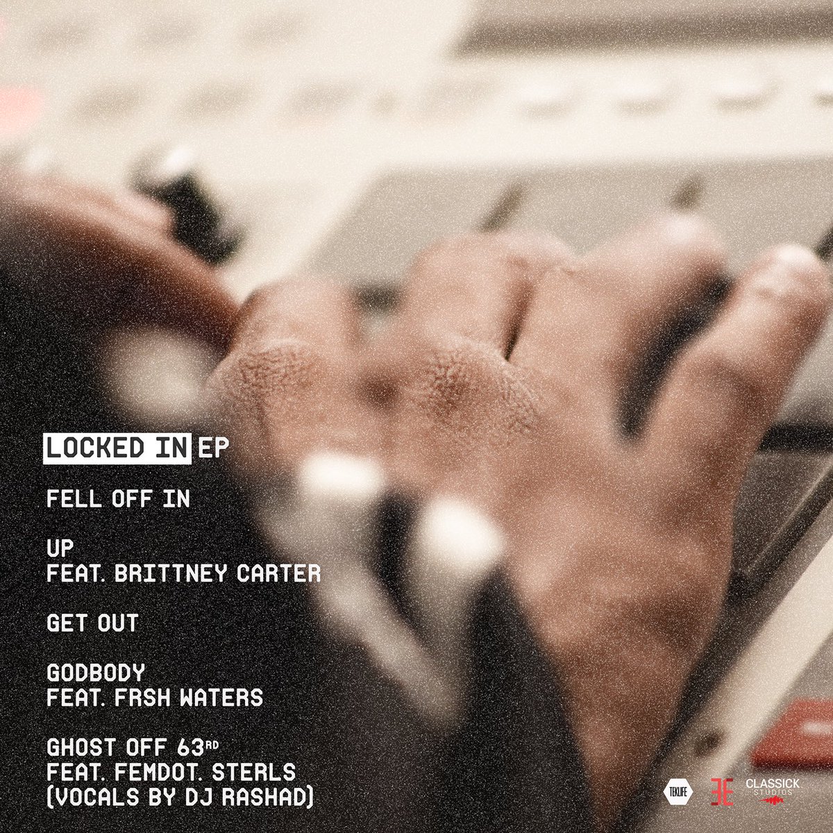 “LOCKED- IN” EP out now!🔒 too.fm/3dabrea #theerafc #teklife